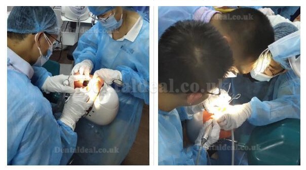 Jingle A8 Dental Simulator Student Training Solution with Electrical Control Phantom Head Simulation Unit